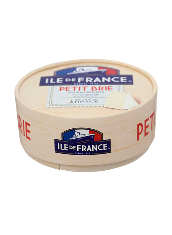 

Ile De France Petit Brie Cheese, 125g