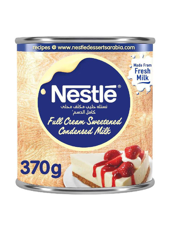 Nestle Full Cream Sweetened Condensed Milk, 370g