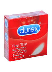 Durex Feel Thin Condom, 3 Pieces