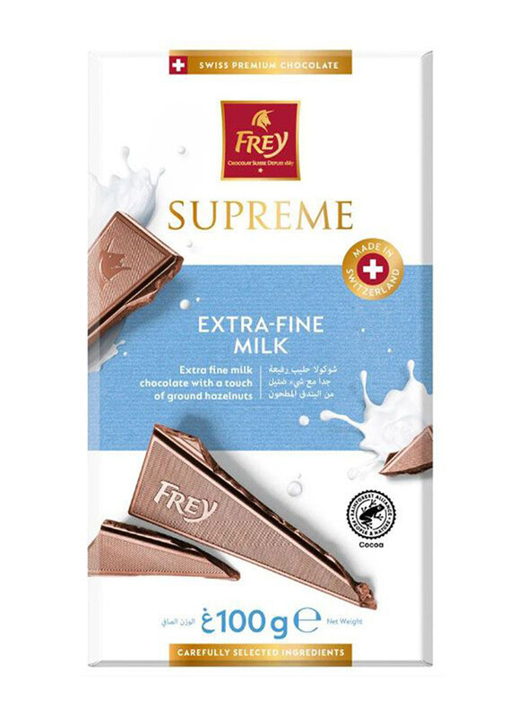 

Frey Supreme Extra Fine Milk Chocolate, 100g