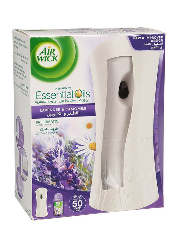 

Air Wick Lavender & Camomile Scent Freshmatic Auto Spray Air Freshener Kit, 2 Pieces