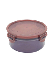 Lock & Lock 2-Piece, Eco Round Food Container, 600ml, Clear/Brown