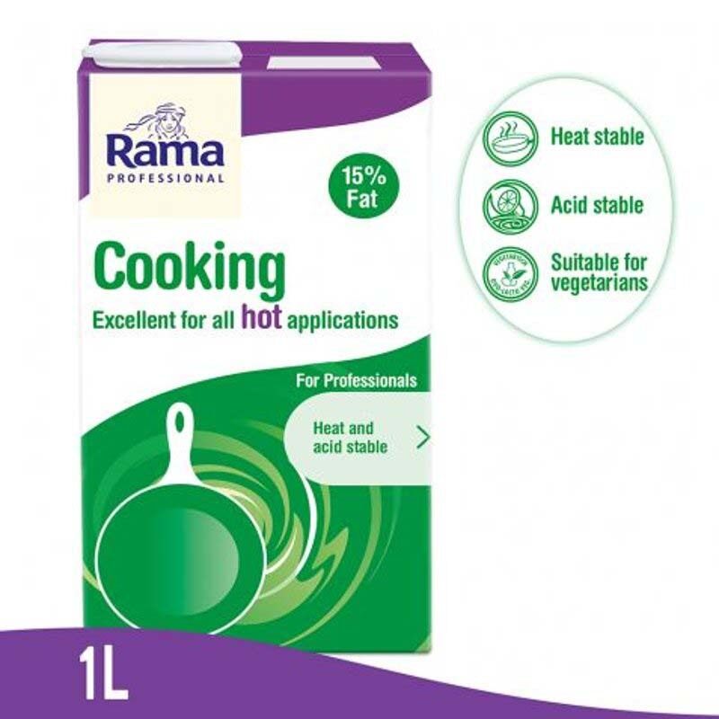 

Rama 15% Fat Professional Cooking Cream, 1Ltr