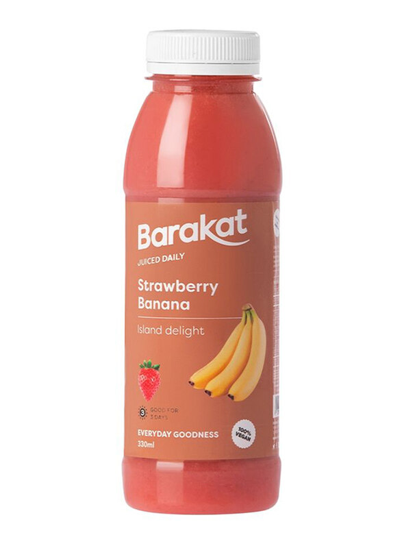 

Barakat Strawberry Banana Juice, 330ml