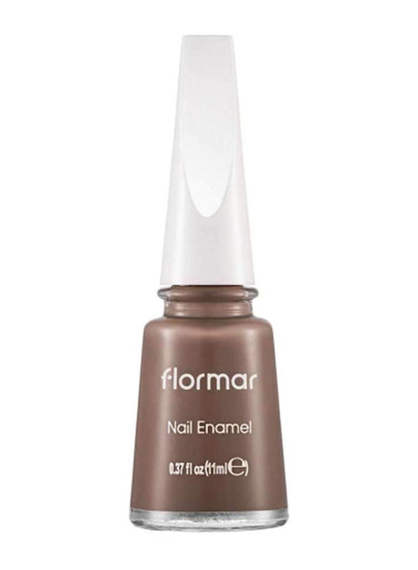 Flormar Glossy Nail Enamel, Is This Paradise 499, Brown