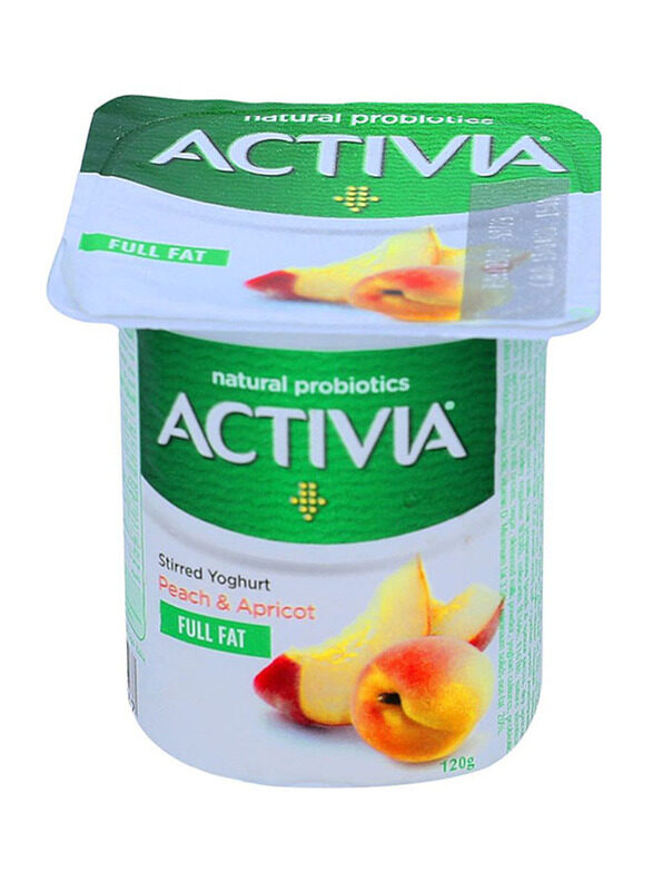 

Activia Peach & Apricot Yoghurt, 120g