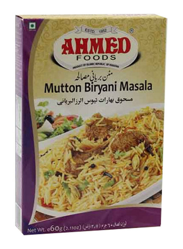 

Ahmed Foods Mutton Biriyani Masala, 60g
