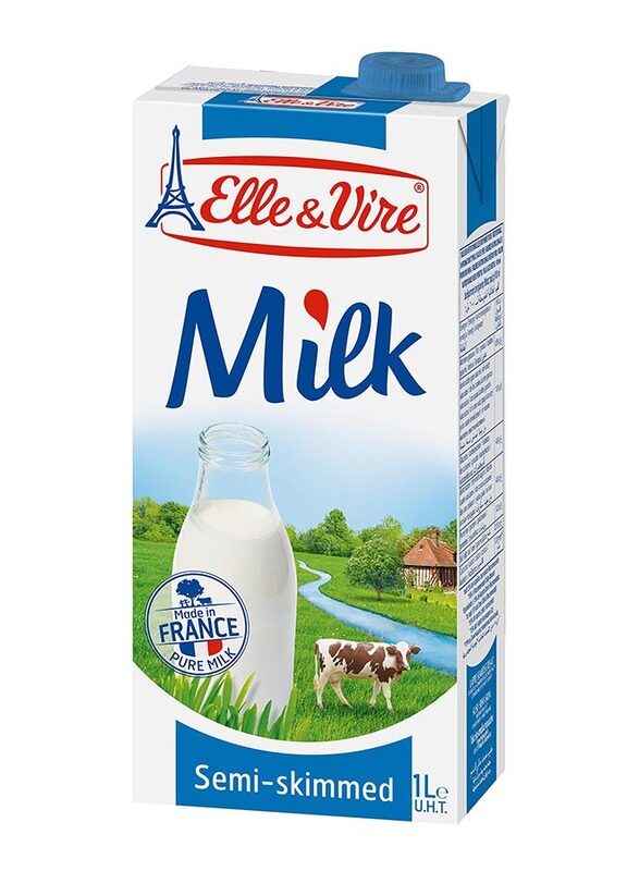 

Elle & Vire Low Fat Milk Half Cream, 1 Liter