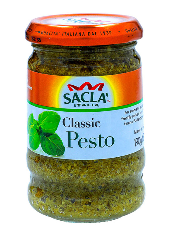 

Sacla Italia Classic Green Pesto Sauce, 190g