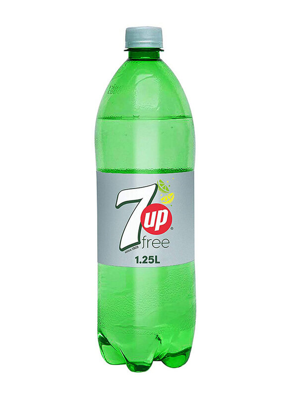 

7Up Free Lime Carbonated Soft Drink Bottle, 1.25 Liter