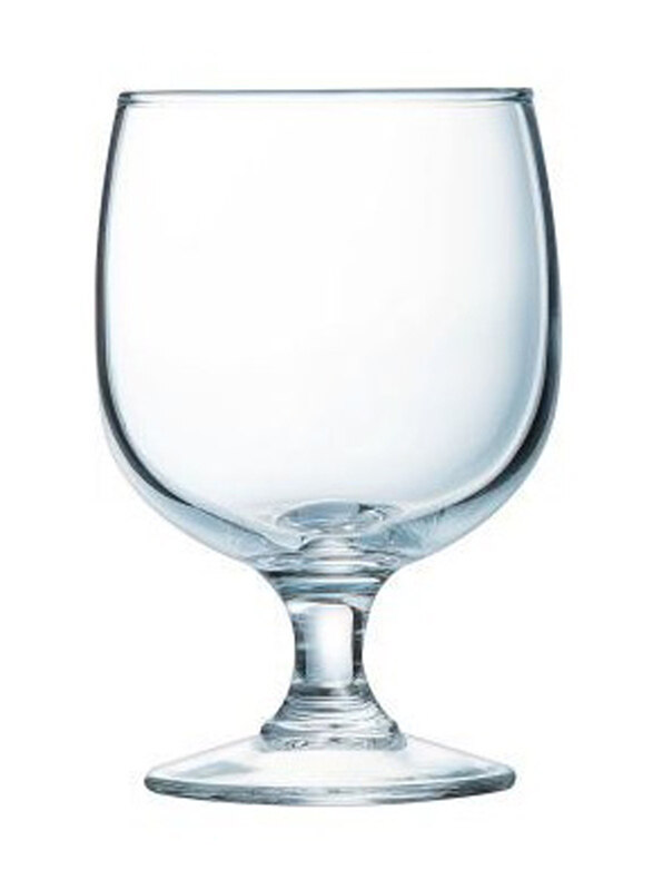 

Luminarc 6-Piece 190ml Amelia Wine Glass with Foot, Clear