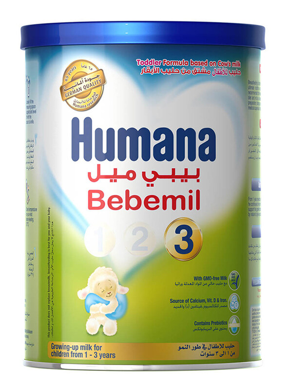 

Humana Bebemil Growing Up Milk Stage 3, 1-3 Years, 400g
