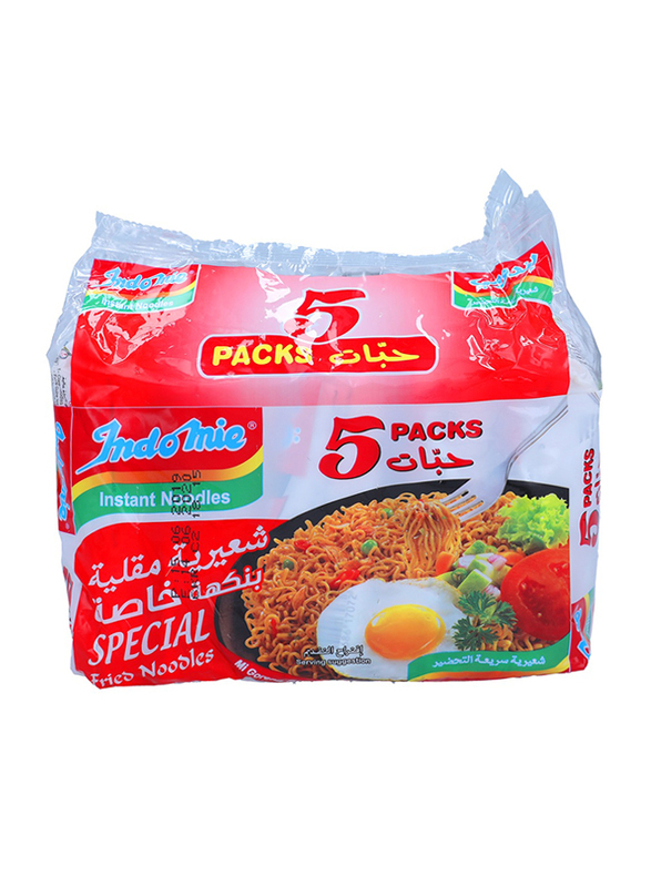 Indomie Mi Goreng Special Fried Noodles, 5 Packs x 85g