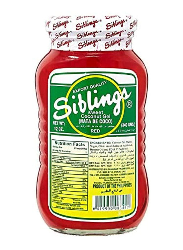 

Siblings Natadecoco Red Sweet Coconut Gel, 340g