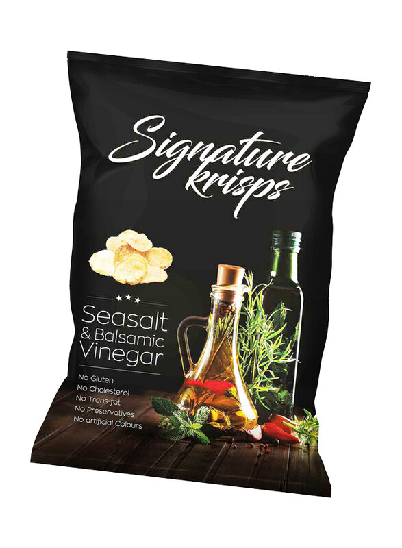 

Signature Krisps Sea Salt & Vinegar Chips, 120g