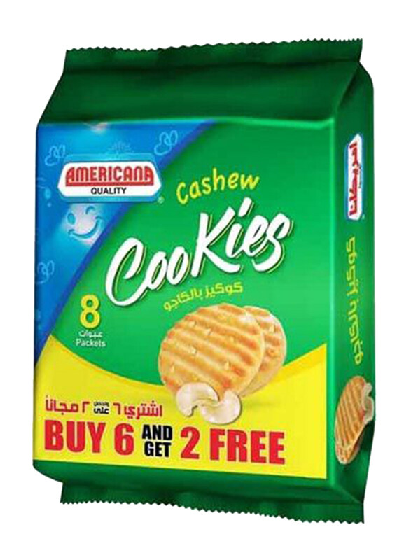 

Americana Cashew Cookies, 6+2 X 90g