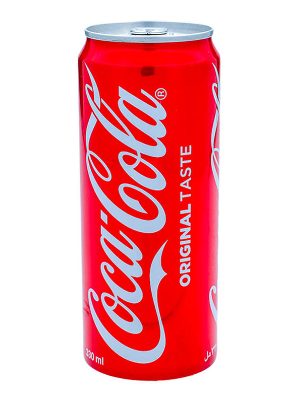 Coca Cola Original Soft Drink Can, 330ml