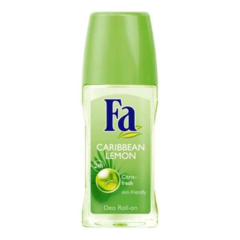 

Fa 24 hour Caribbean Lemon Deodorant Roll-On, 50ml