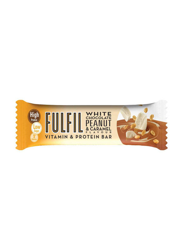 

Fulfil White Chocolate Peanut Caramel Bar, 55g
