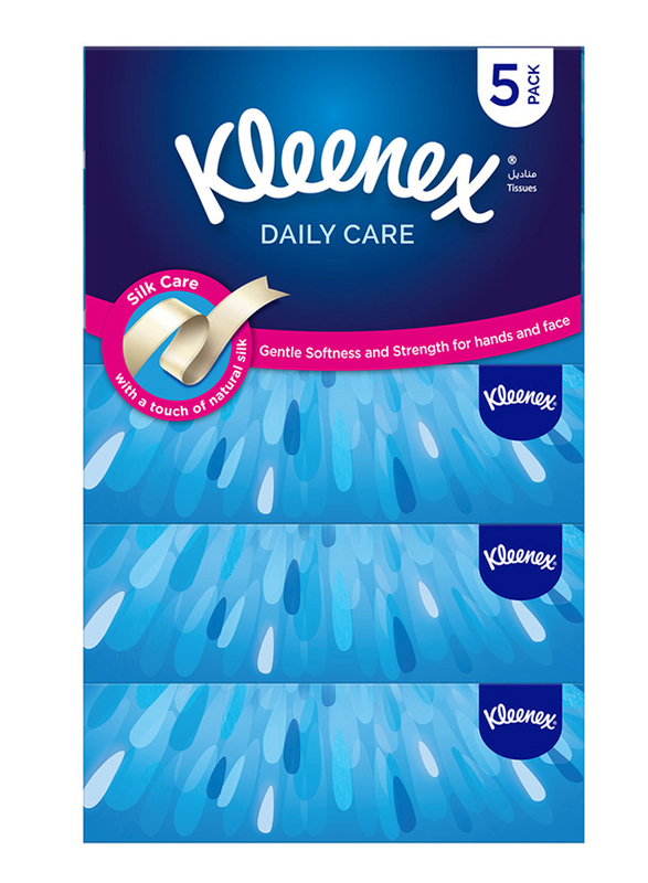 Kleenex Daily Care Wipes, 5 Boxes x 170 Sheets