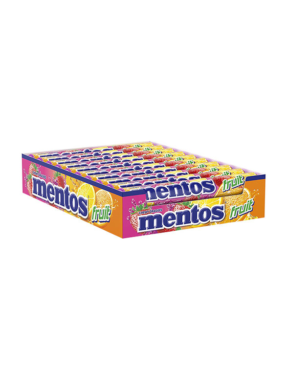 

Mentos Chewy Dragees Fruit Roll, 20 Pieces x 38g