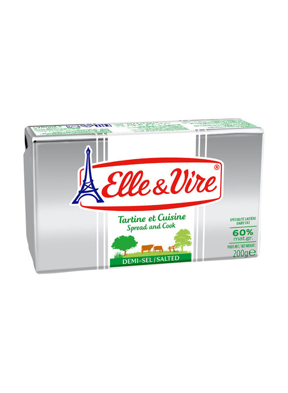 

Elle & Vire 60 Percent Salted Butter, 200g