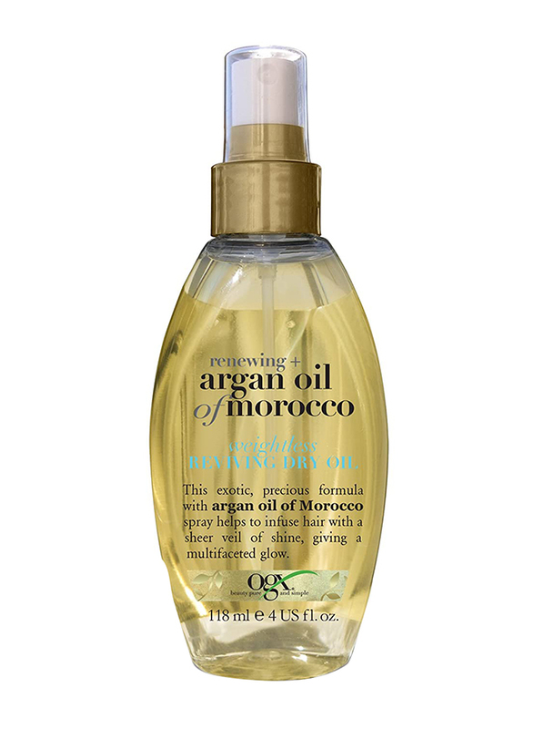 Ogx Renewing+ Argan of Morocco Extra Penetrating Hair Oil for Dry Hair, 118ml