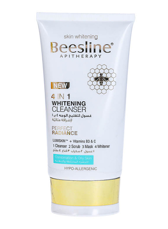 Beesline 4-in-1 Whitening Cleanser, 150ml
