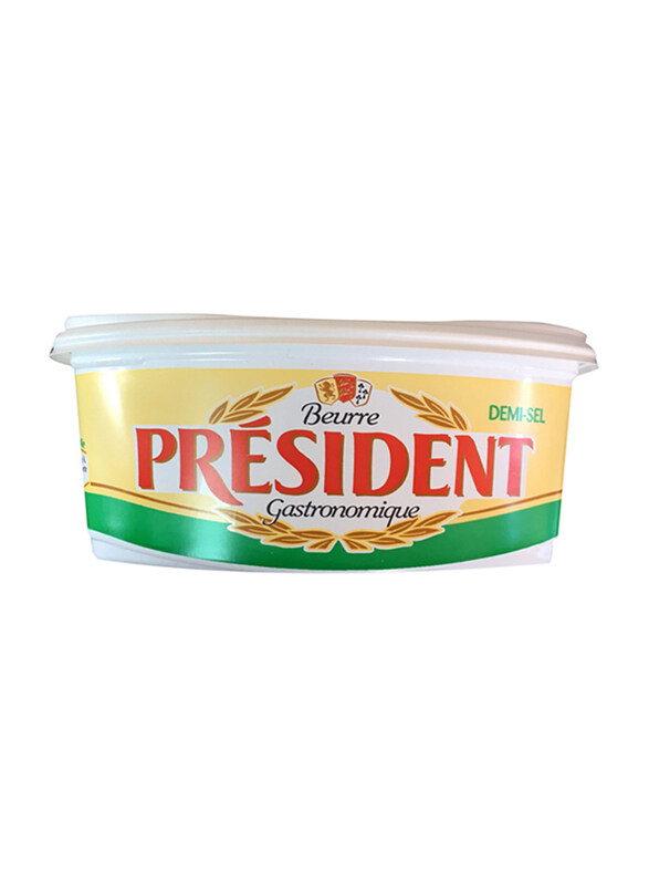 

President Salted Butter Tub, 500g