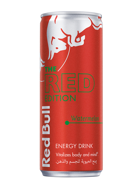 Red Bull Watermelon Energy Drink, 4 x 250ml