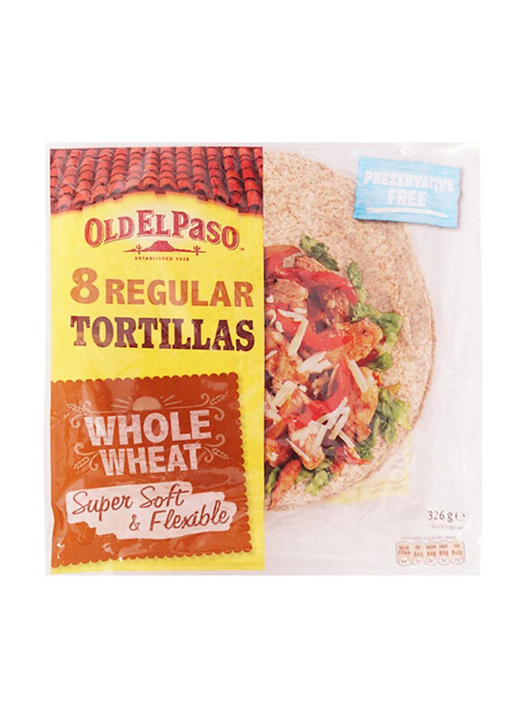 

O.E.Paso Old El Paso Whole Wheat Tortilla, 326g