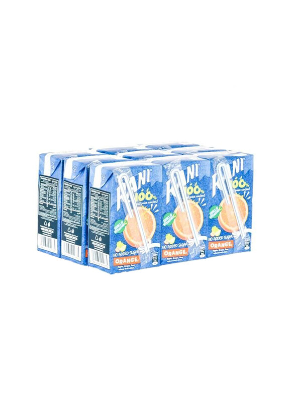 

Rani Tetra Orange Drink Nas, 9 x 250ml