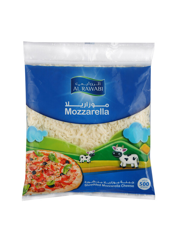 

Al Rawabi Shredded Mozzarella Cheese, 500g