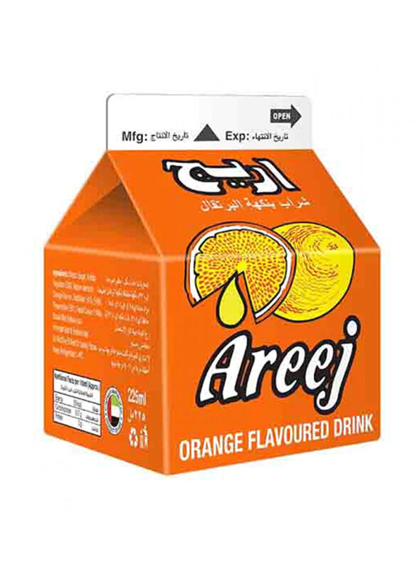 

Areej Orange Drink, 225ml