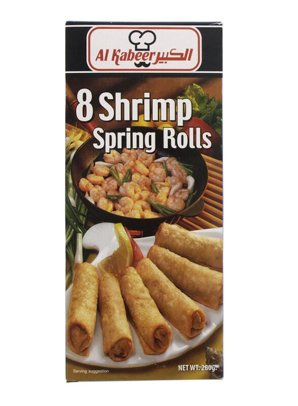 

Al Kabeer Shrimp Spring Roll, 280g