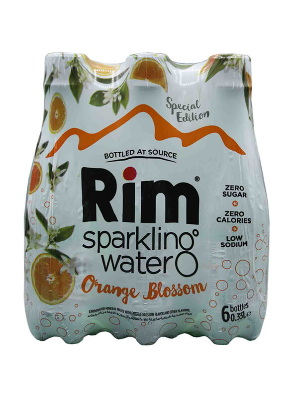 

Rim Orange Blossom Sparkling Water, 6 x 330ml