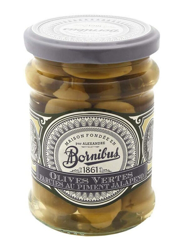 

Bornibus Green Olives Stuffed with Jalapeno, 270g