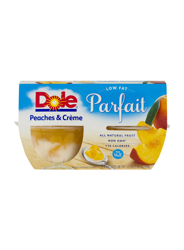 

Dole Peaches & Coconut Creme, 4 x 4.3oz