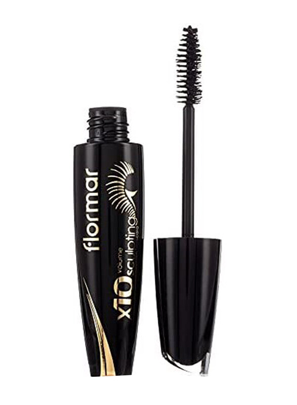 

Flormar X10 Mascara, 01 Volume, Black