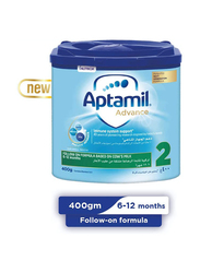 Aptamil Advance 2 Next Generation Infant Formula Milk, 400g