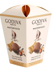 Godiva Milk Chocolate Hazelnut Oyster Gift Box, 119g
