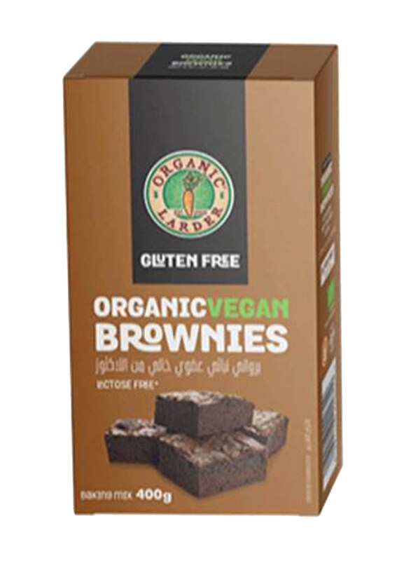 

Organic Larder Gluten Free Brownies, 400g