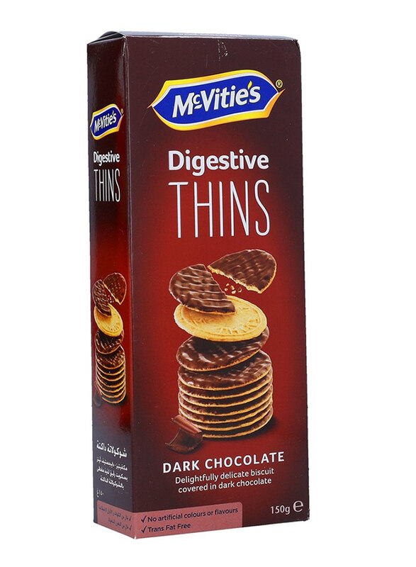 

McVitie's Digestive Thins Dark Chocolate Biscuits, 150g