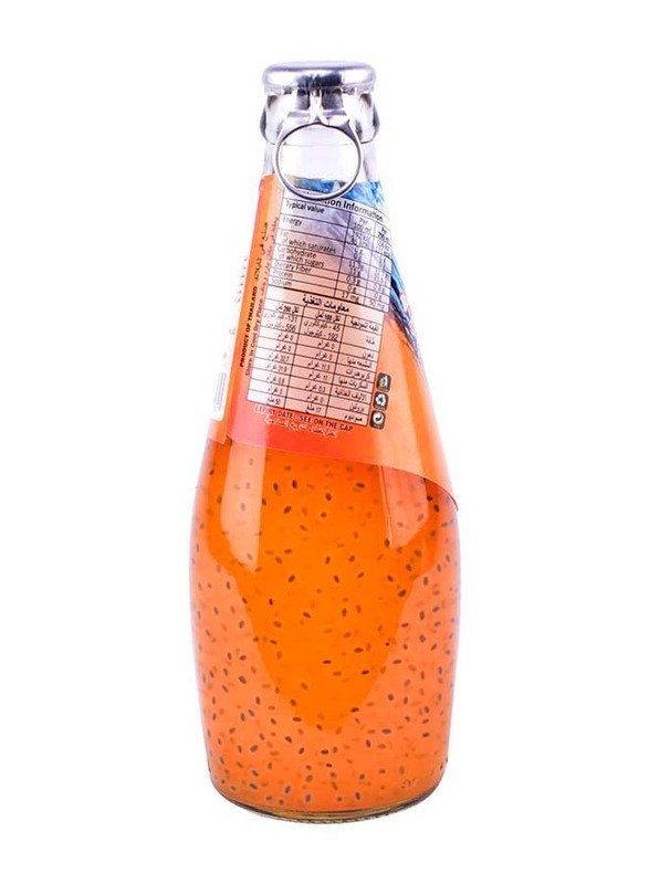 FBC Basil Seed Drink With Orange Flavour, 290ml