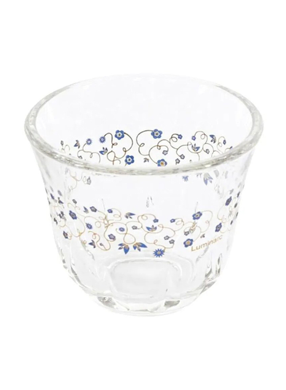 Luminarc 60ml 12-Piece Lovinette Kawa Glass Cup Set, Clear