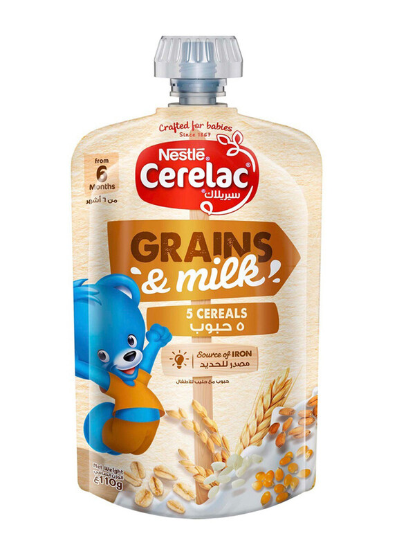 

Nestle Cerelac Grains and Milk Wheat & Honey, 110g