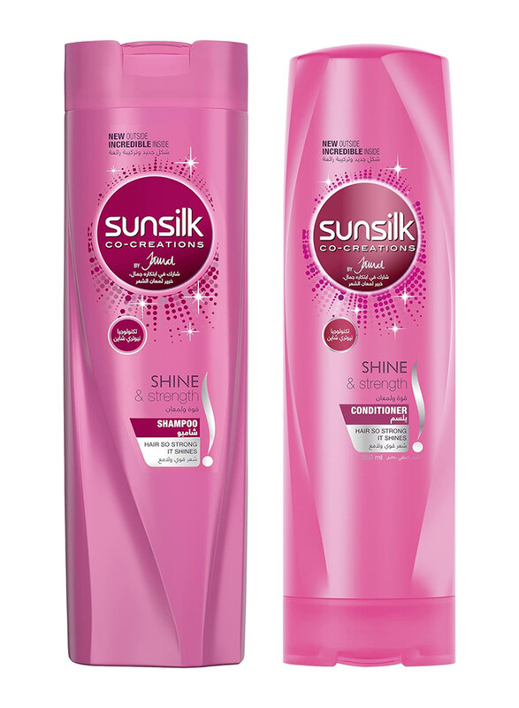 

Sunsilk Shine & Strength Shampoo for All Hair Types, 400ml + 320ml, 2 Pieces