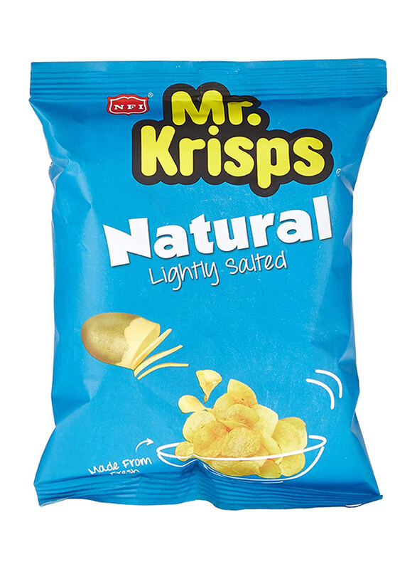 

Mr.Krisps Natural Salted Potato Chips, 15gm