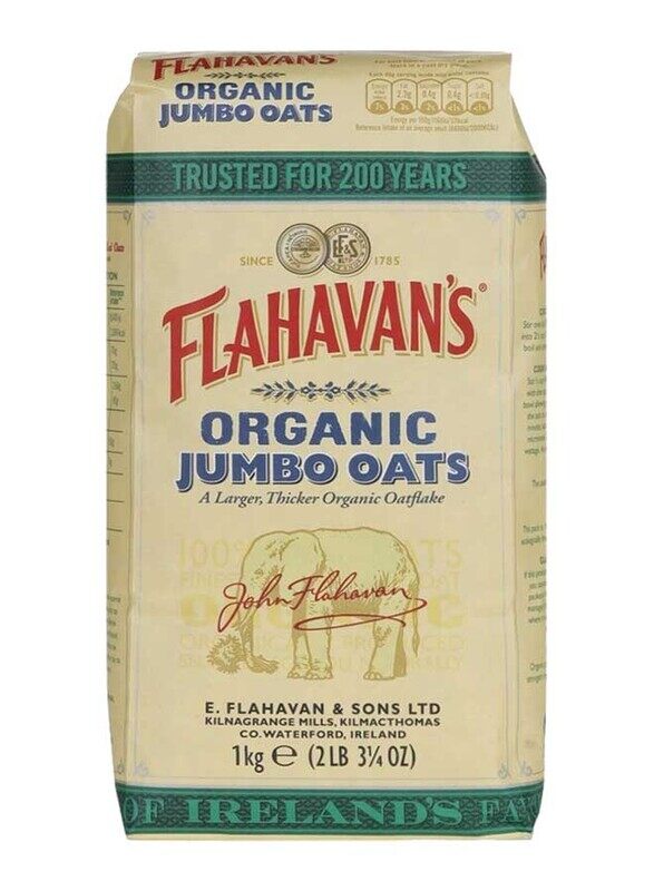 

Flahavan's Organic Jumbo Oats, 1 Kg