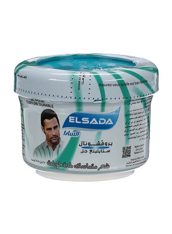 

Elsada Professional Styling Hair Gel for All Hair Types, 250ml